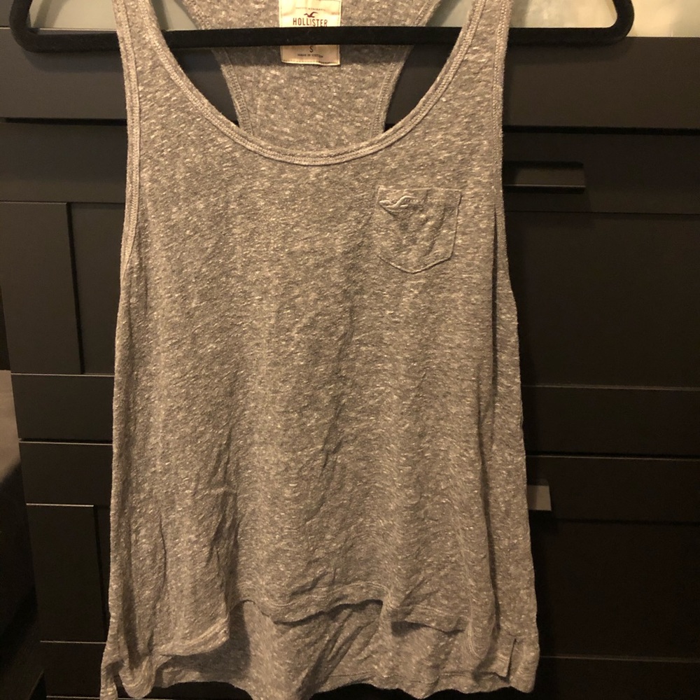 Grey Loose Tank Top